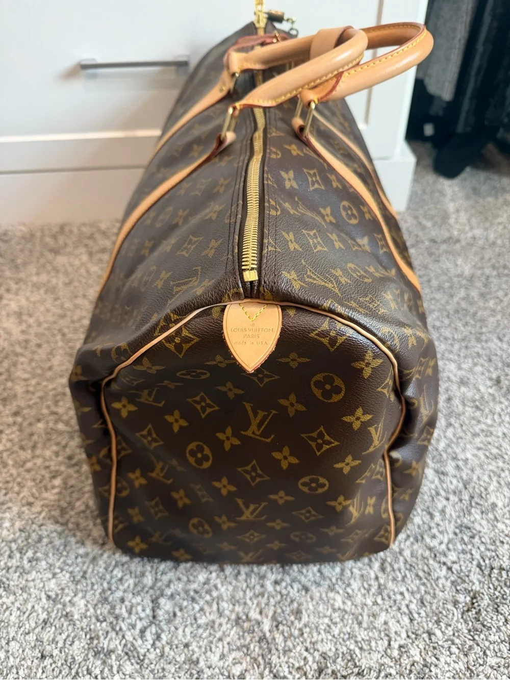 Louis Vuitton Monogram Keepall 55